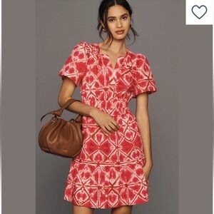Anthropologie Somerset Mini Dress in Pink